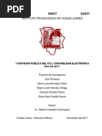 Contabilidad Electrónica 2014 VS 2017