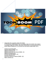 Toon Boom Atajos