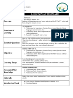 Tpcastt Lesson Plan