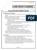 Budgeting and Profit Planning CR PDF