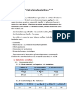 Calcul Des Fondations