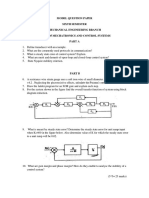 Me010 605 Mechatronics and Control Systems