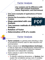 Factor Analysis