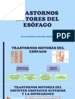 Trastornos Motores Del Esófago