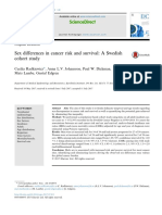 Sex Differences in Cancer Risk and Survival: A Swedish Cohort Study