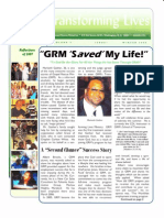 Winter 2008 Transforming Lives Newsletter, Gospel Rescue Ministries