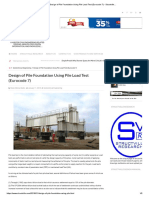 Design of Pile Foundation Using Pile Load Test (Eurocode 7) - Structville