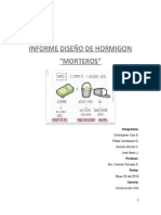 Diseño de Hormigon (Morteros)