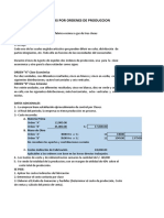 5 - Desarrollo Ejercicio Practico #4 Costo Por Ordenes de Produccion