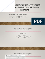 Fundações e Contenções - Aula 4 - Tensão Admissível