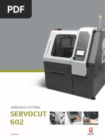 Servocut 602: Abrasive Cutting