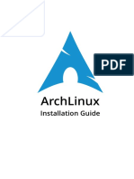 Installation Guide ArchLinux