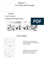 Basic Cost Terms and Concepts