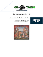 Valverde Pacheco, J. M. - Riquer, Martin de - La Epica Medieval