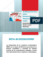 Antihipertensivos Beta-Bloqueadores y Bloqueadores de Calcio