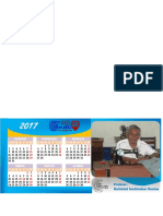 Calendario Mesa