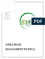 Strategic Managment in PTCL: Group Members