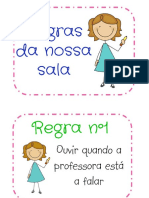 Regras Sala de Aula