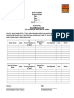 Appendix D. BE Form 03