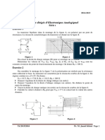 Travaux Dirigés DElectronique Analogique 5