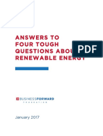 Answers To 4 Tough Questions About Clean Energy