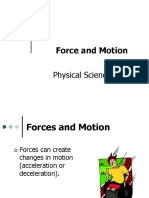 Force and Motion: Physical Science