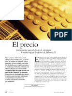 Precio Estrategias de Marketing - Farmacias