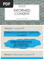 Tutorial 1 Informed Consent