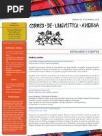 Correo de Linguistica Andina 39