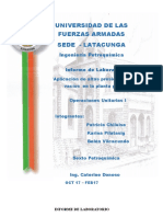 Informe Altas Presiones y Alto Vacio