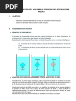 Informe Volumen de Una Piedra