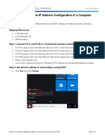 2.1.2.5 Lab - Determining The IP Address Configuration of A Computer