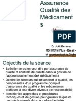 Qualité Medicament