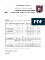 Determinación de Colesterol en La Yema de Huevo