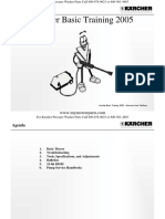 Karcher Pressure Washer Basic Troubleshooting Training 2005