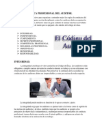 Ética Profesional Del Auditor