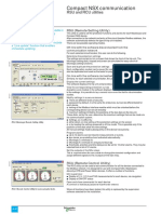 Compact NSX Communication: Functions and Characteristics