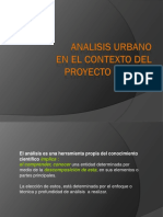 Componentes de Analisis Del Diseño Urbano