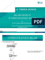 Beam Design 3 (Unrestrained Beam)