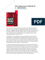 Um Raio X Das Regras para Radicais de Saul Alinsky PDF