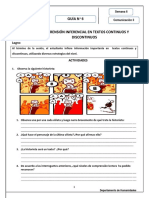 GUÍA - Comprensión Inferencial en Textos Continuos y Discontinuos