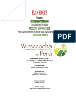 Plan Haccp 2014 - Wiracocha