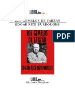 Burroughs Edgar Rice - Tarzan 25 LOS GEMELOS DE Tarzan PDF