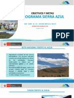 Objetivos y Metas de Sierra Azul