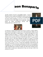 Am Ales Ca Temă A Referatului o Personalitate Istorică - Napoleon Bonaparte Deoarece