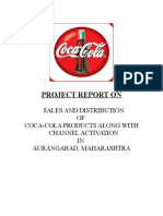 Coca Cola Sales and Distribution