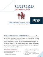 Free English Lessons