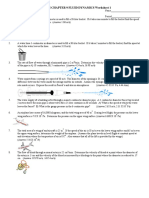 Physics Chapter 9 Fluid Dynamics Worksheet 1