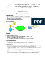 Universidad Nacional Tecnológica de Lima Sur: Carrera Profesional de Ingeniería Electrónica Y Telecomunicaciones