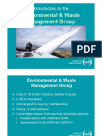 Environmental & Waste Management Group: An Introduction To The....